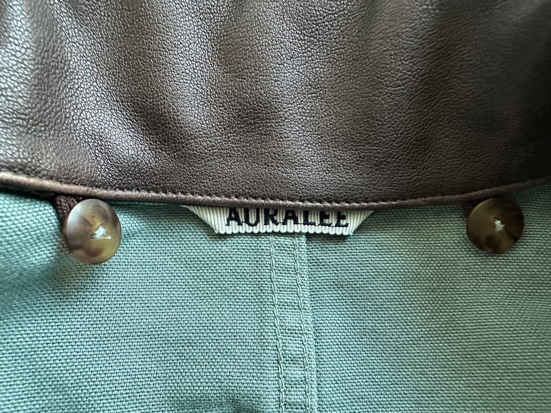 오라리 25ss organic cotton duck blouson 상품이미지3