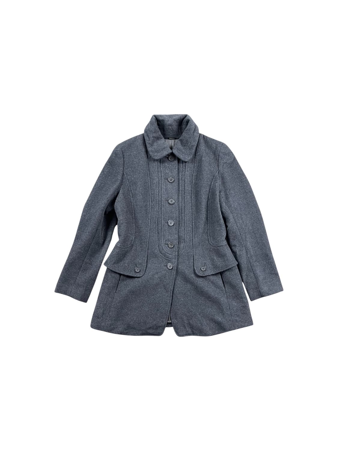 Vintage 울 혼방 코트 상품이미지1