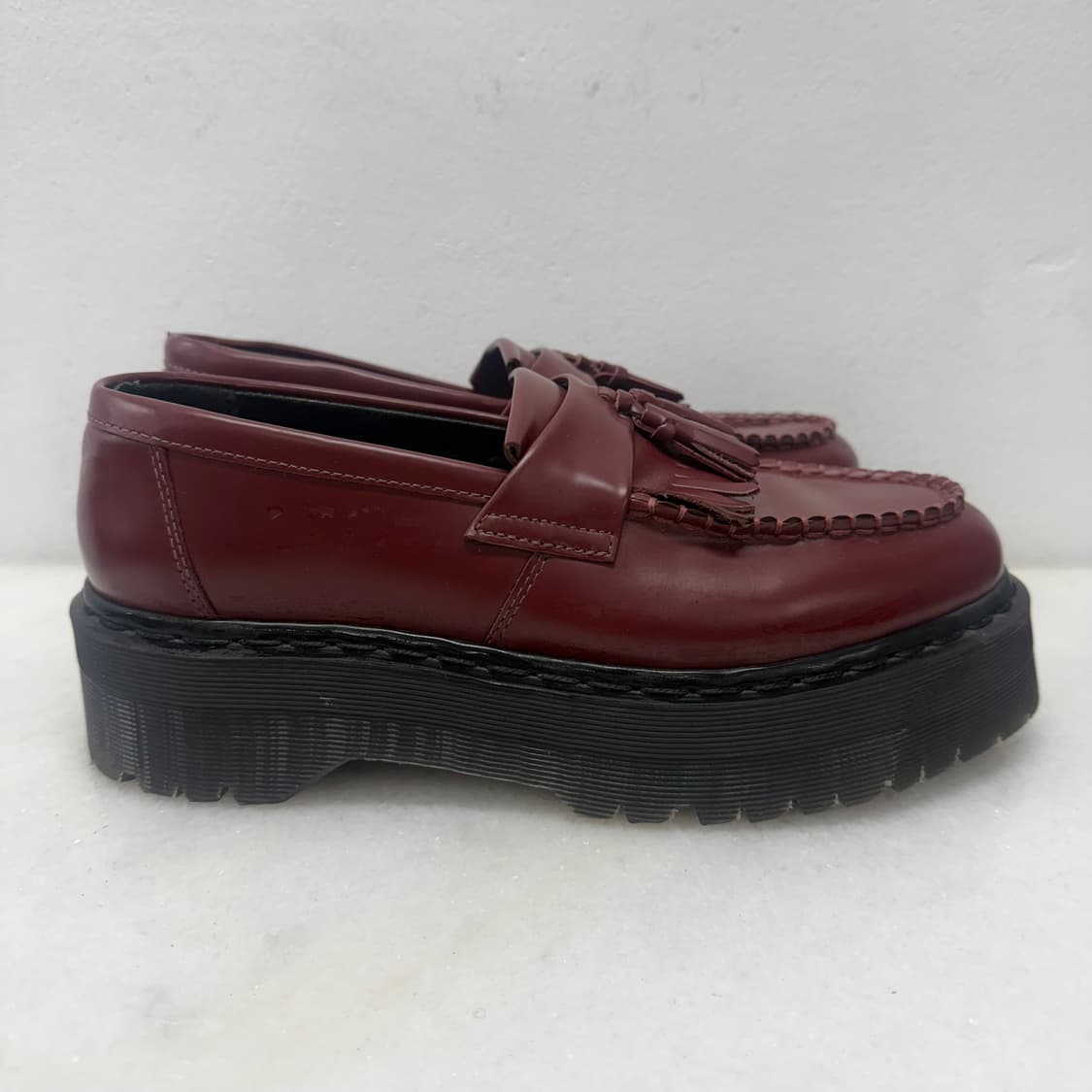 (UK7)닥터마틴 MARLIE 버건디 테슬로퍼 상품이미지2