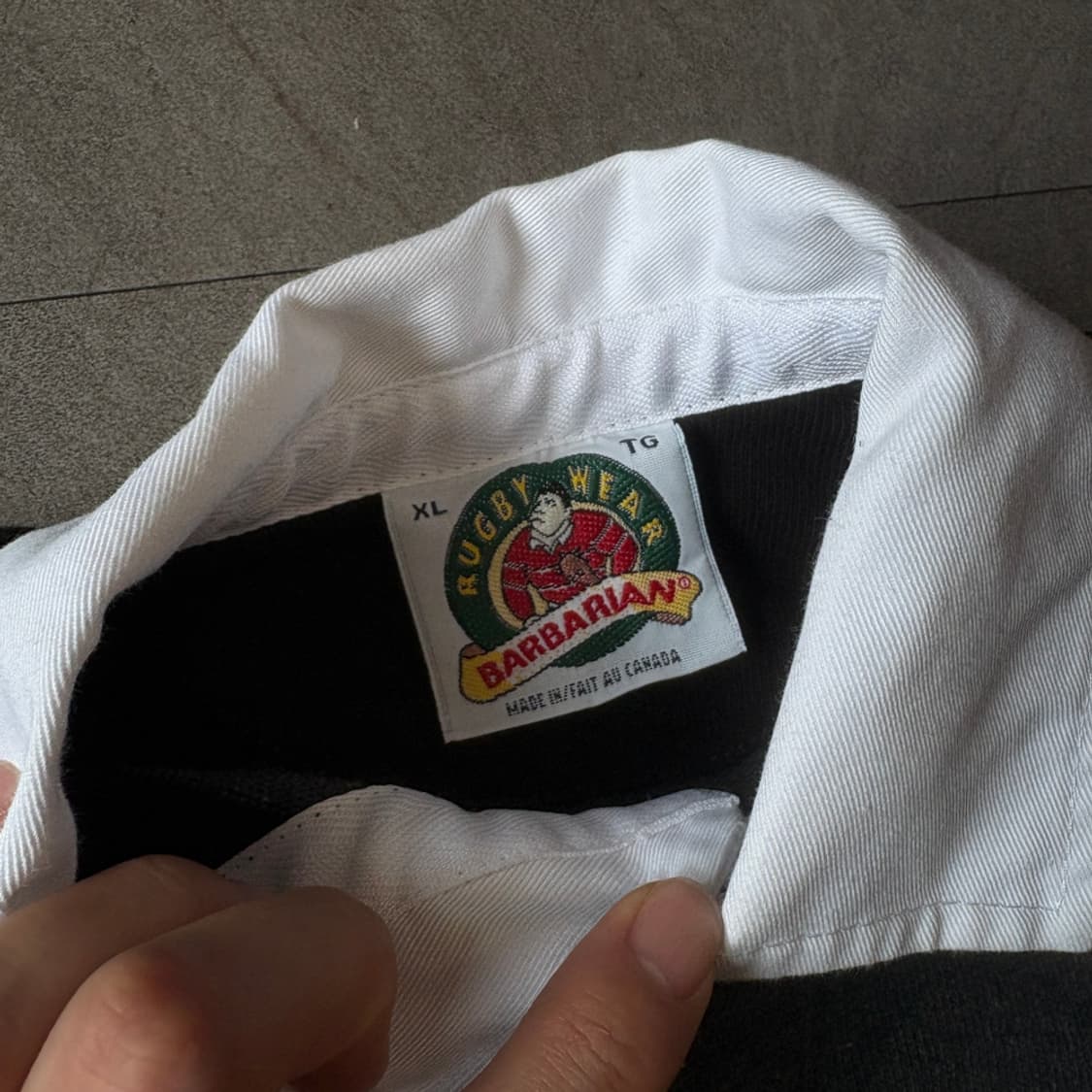 바바리안 정품 럭비 티셔츠 긴팔티 상품이미지5