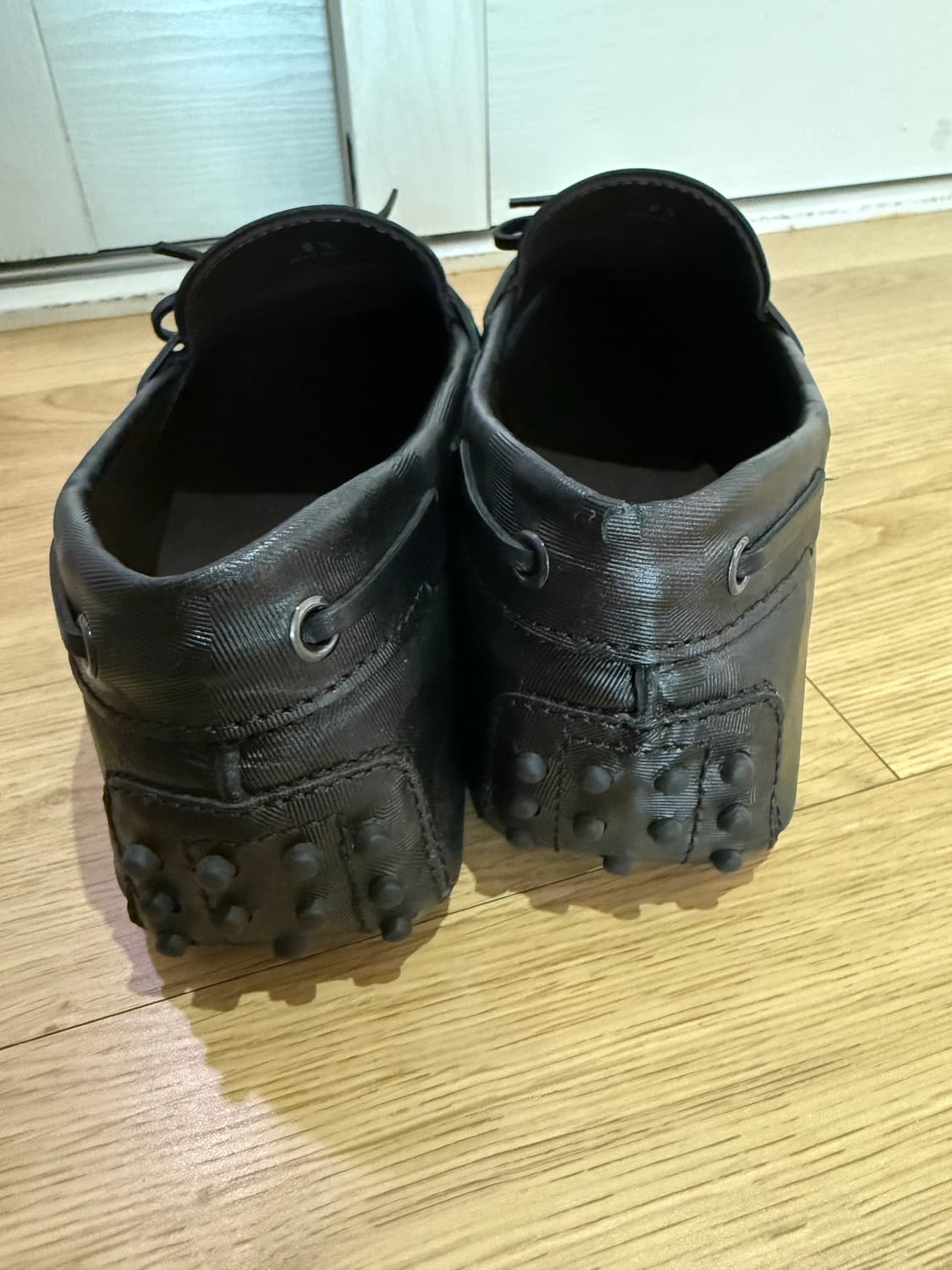 토즈 남성 블랙 카모 드라이빙슈즈 275 상품이미지5