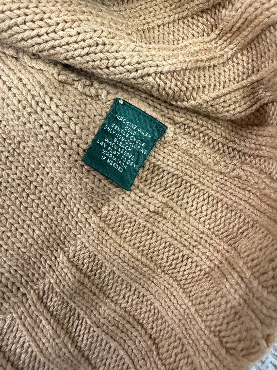 정품) 폴로랄프로렌 여성 니트 가디건 L 상품이미지7