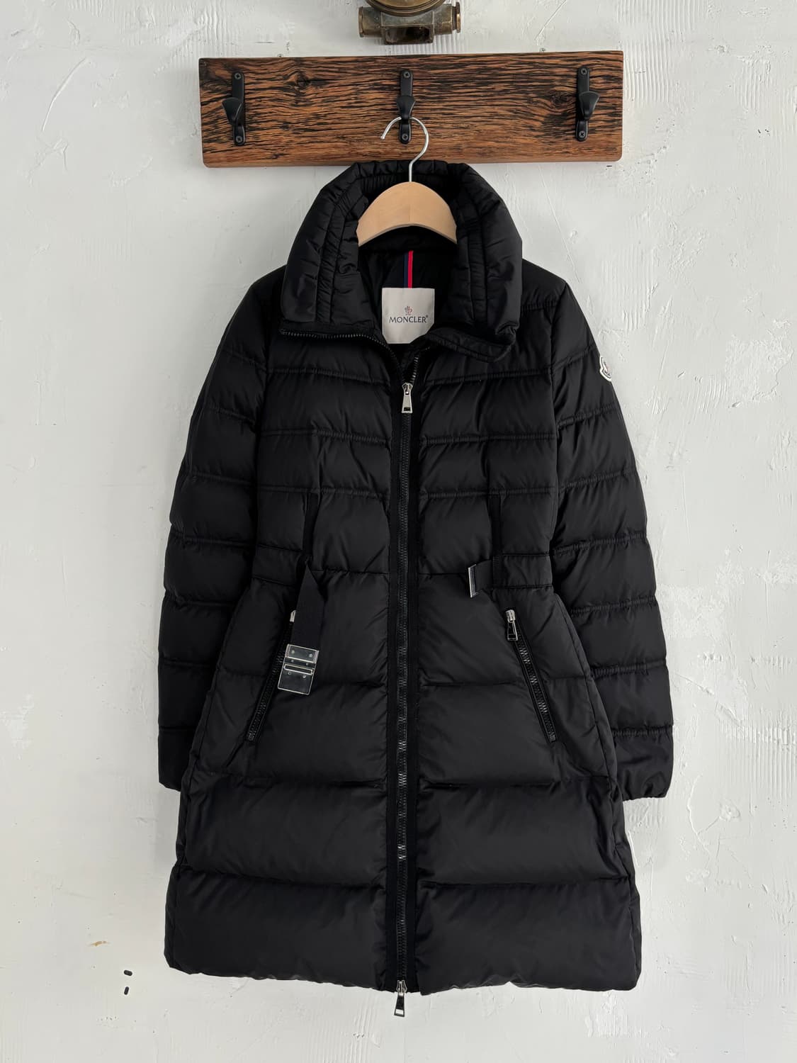MONCLER 몽클레르 퓨어구스다운 벨티드 우먼 패딩코트 상품이미지4