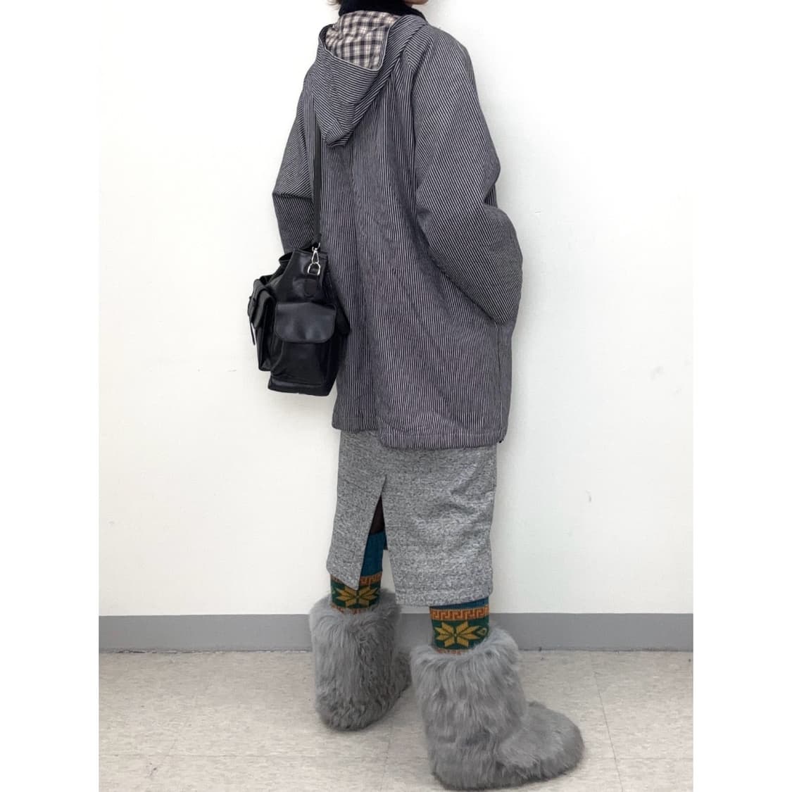 빈티지 더플 코트 점퍼 상품이미지3