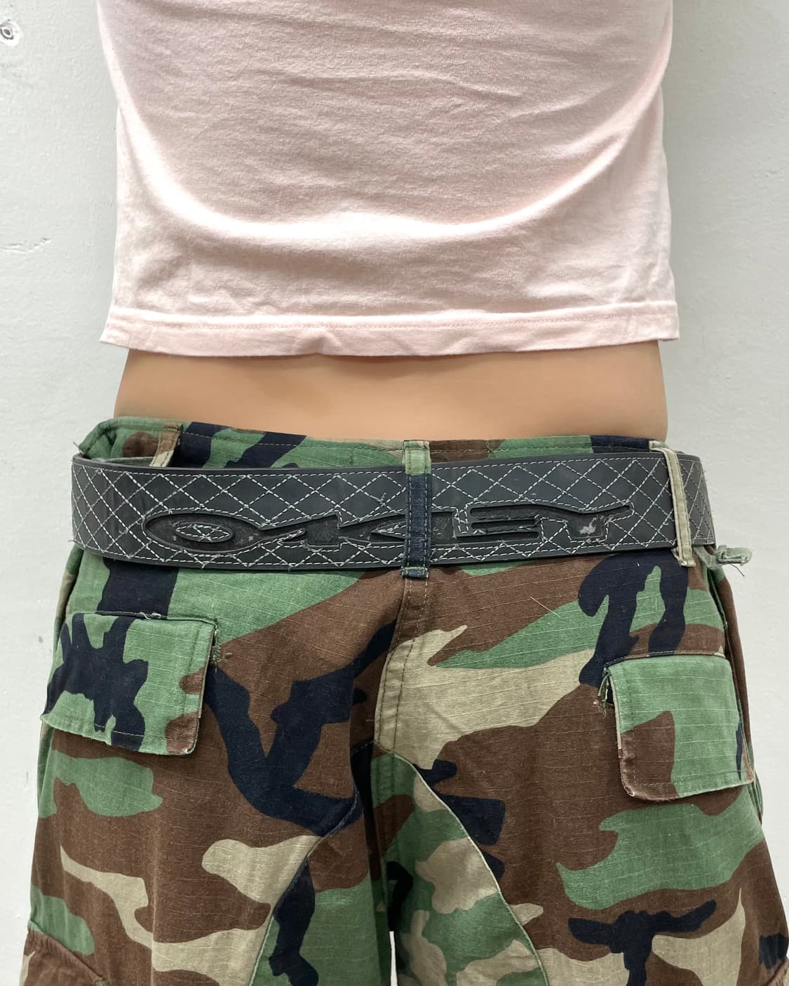 OAKLEY Antique Silver Stitch Belt 상품이미지4