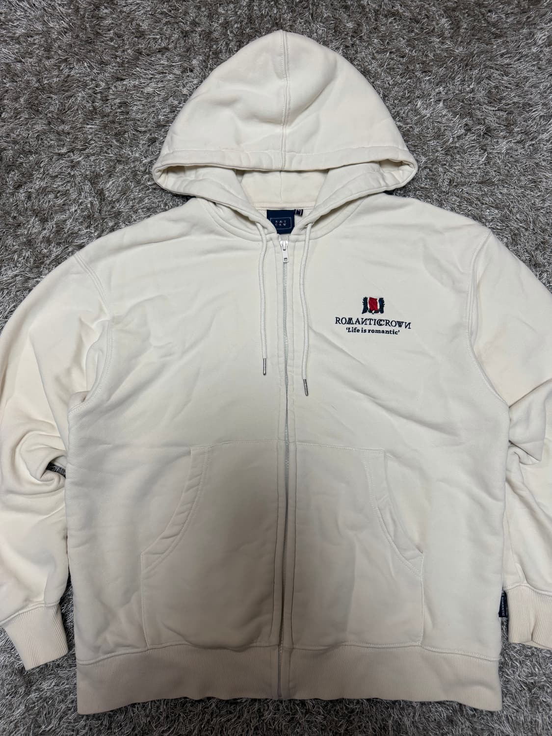 [M] R.M.T.C.R.W 로맨틱크라운 집업 후드 상품이미지2