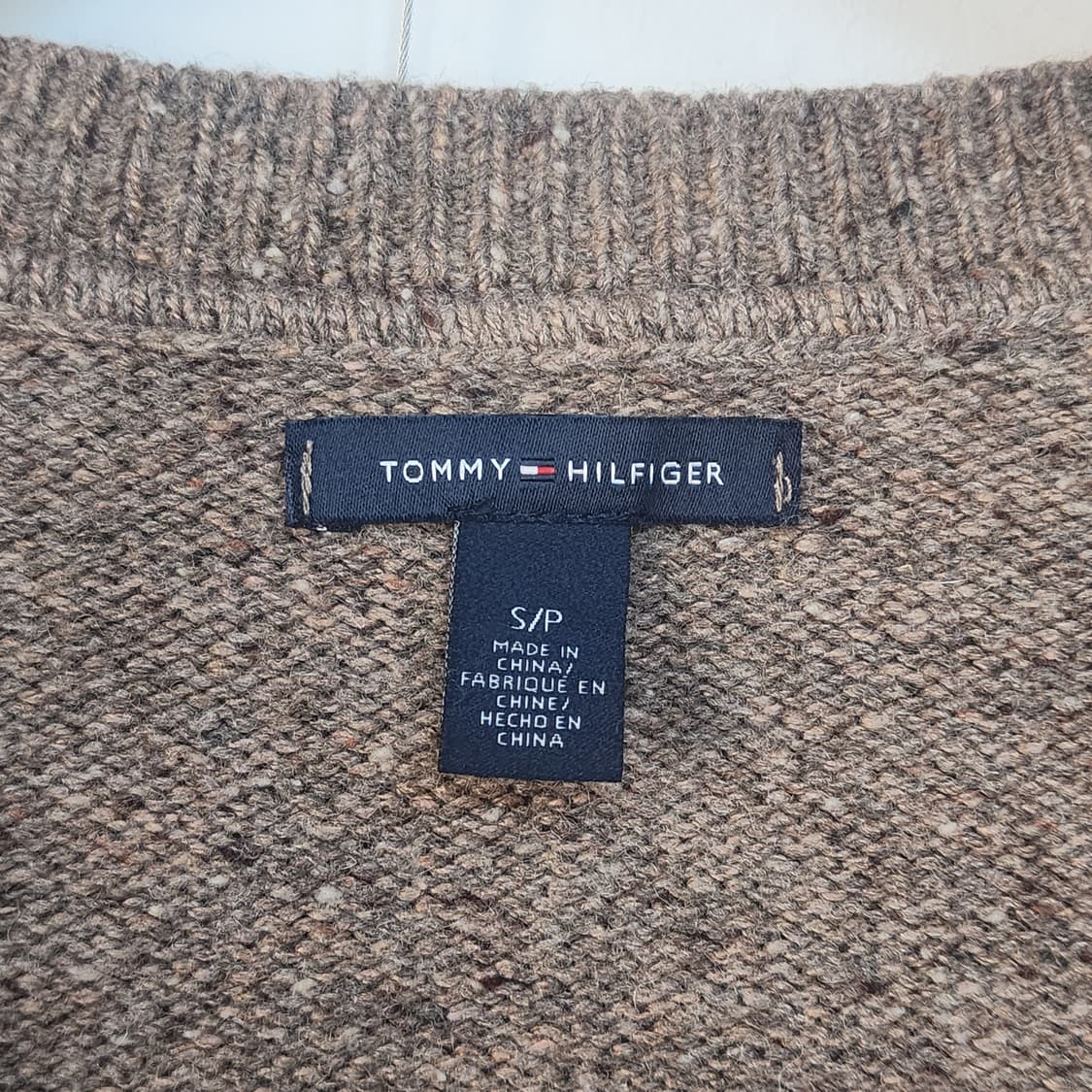 타미힐피겨 브라운 롱 가디건 상품이미지2