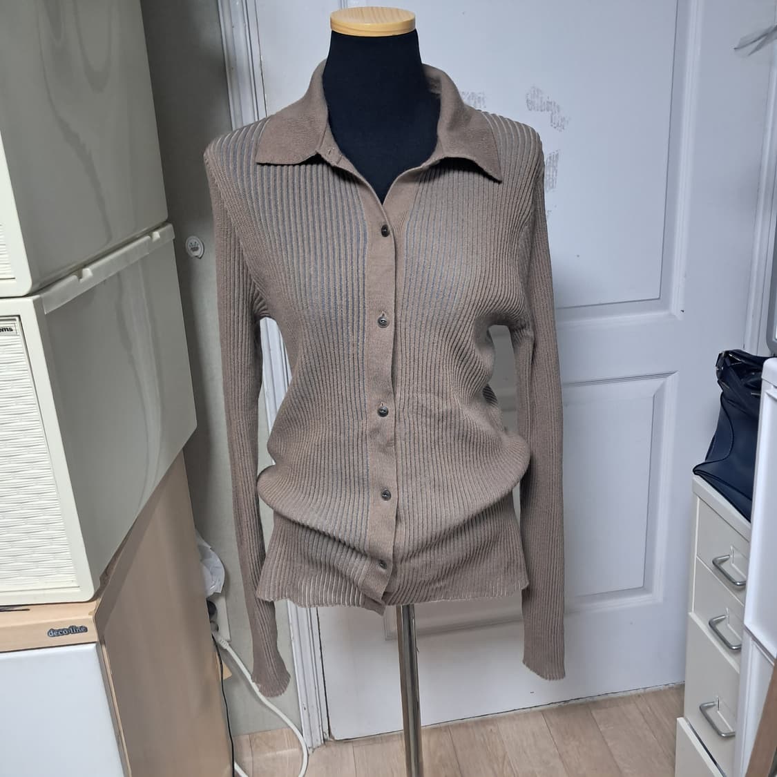 Rag & Bone 랙앤본 골지 니트 가디건 XL 약66~77 상품이미지1