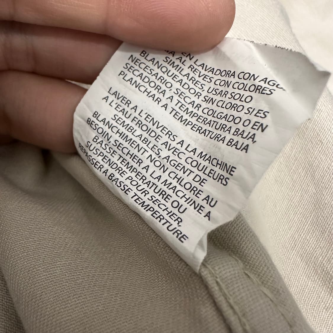 Wrangler 랭글러 투포켓 워크웨어 셔츠 아이보리 3XL 상품이미지10