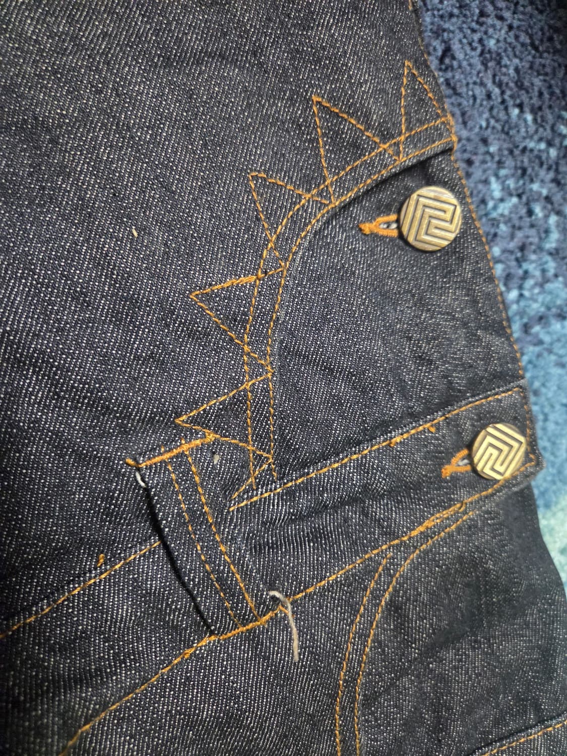 택포)TWN 더블웨이스트 똥주머니 데님 (단추부분 공지필독) 상품이미지3