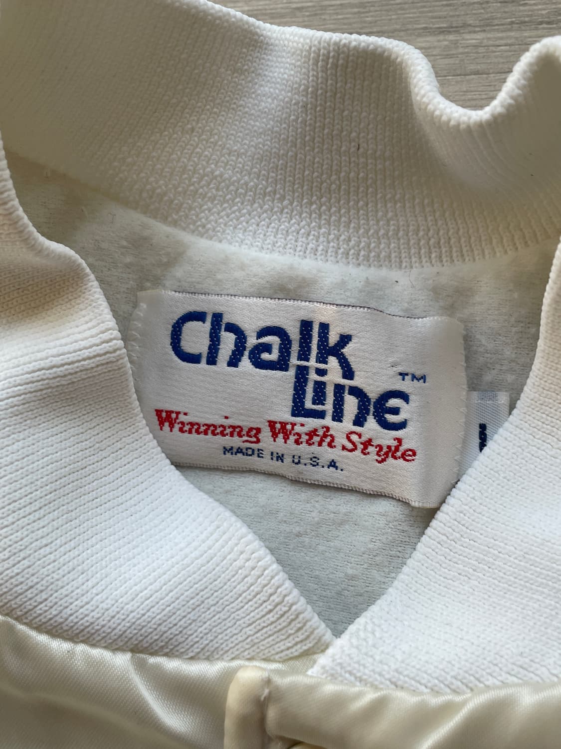 80s 미키마우스 사틴 바시티 자켓 디즈니 상품이미지3