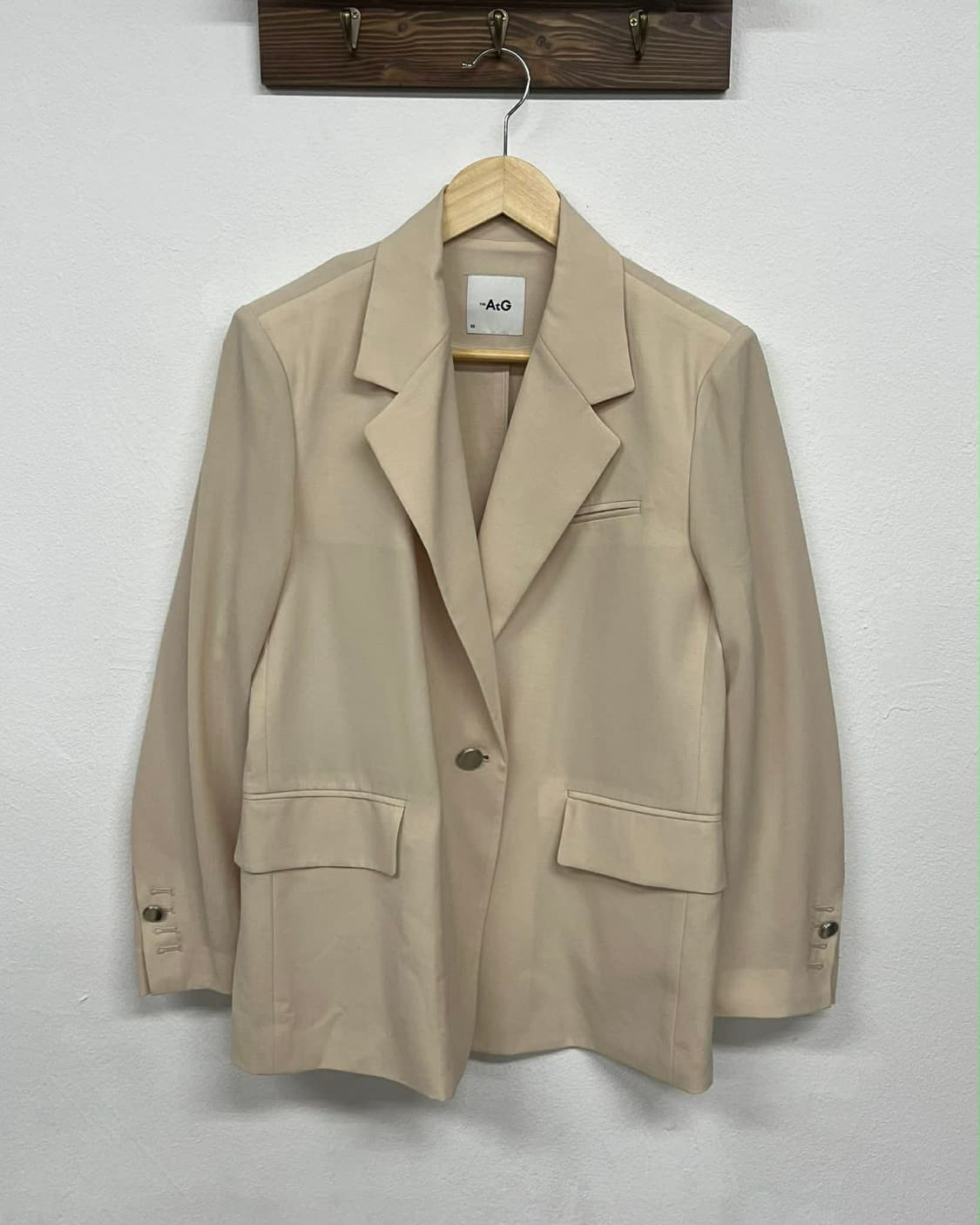 [55] AtG 더 앳지 23ss 신형 원버튼 테일러드 블레이져 자켓 상품이미지1