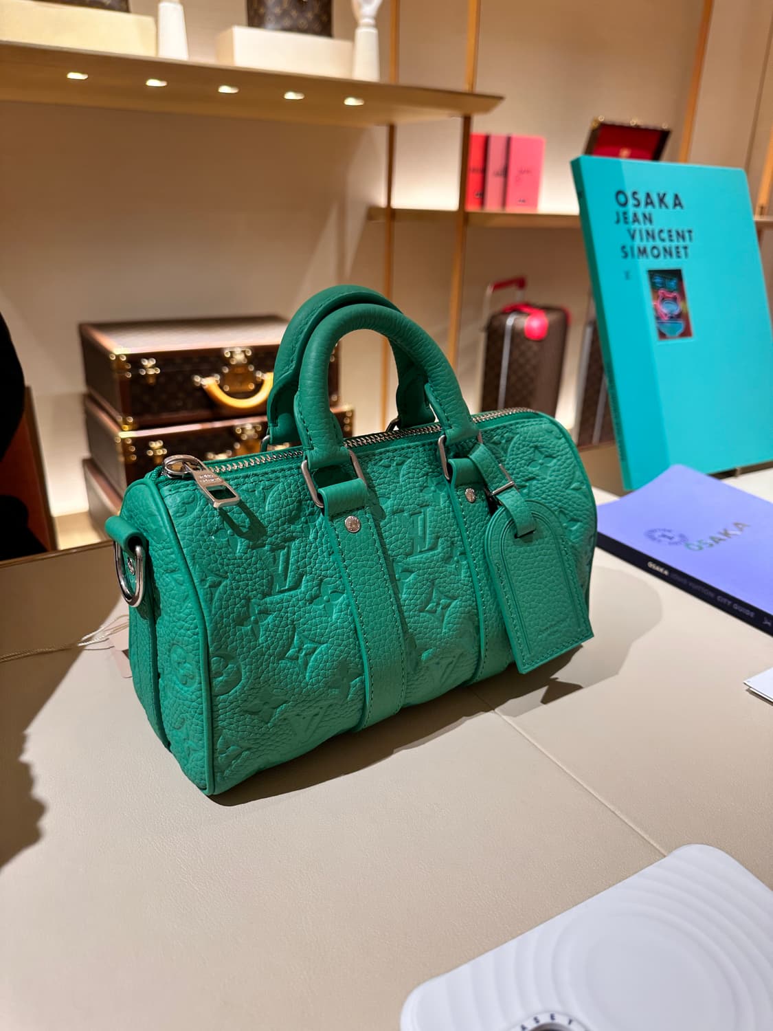 루이비통 토뤼옹 키폴 25 뱀부그린 25ss 상품이미지4