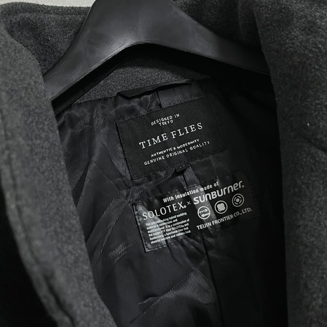 하이넥 하프코트 자켓 상품이미지9