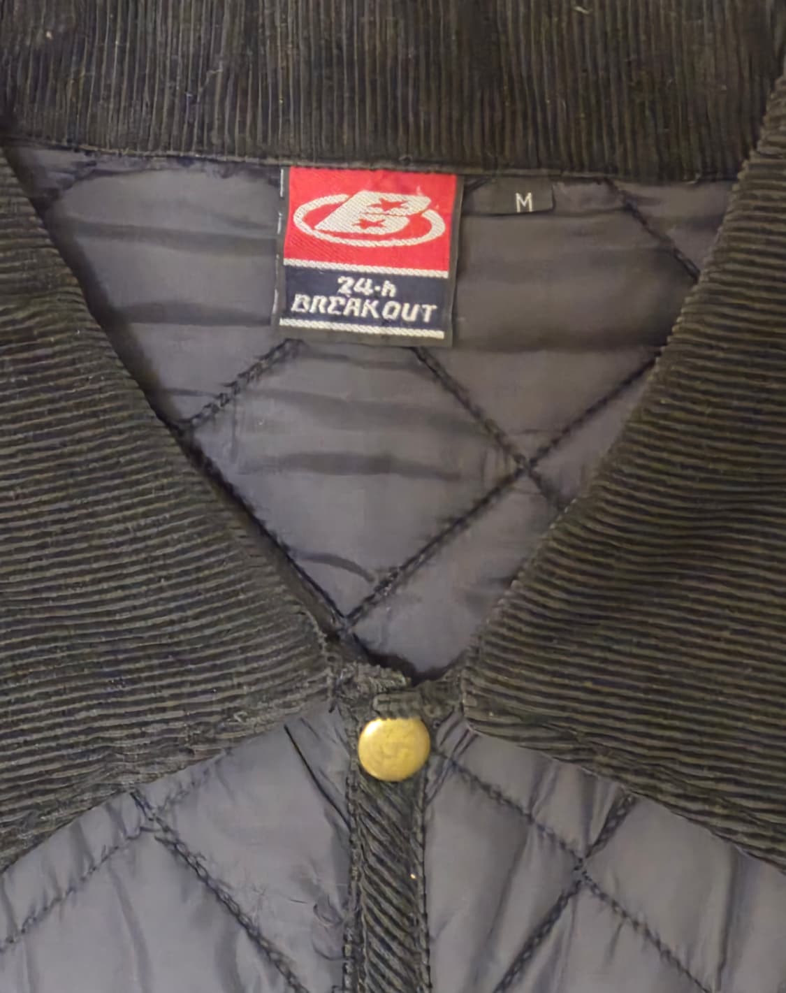 90s BREAKOUT Quilted Safari Jacket 상품이미지4