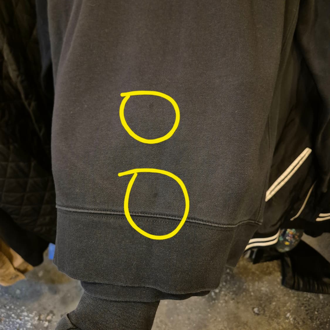 M 나이키 블랙 맨투맨  상품이미지7