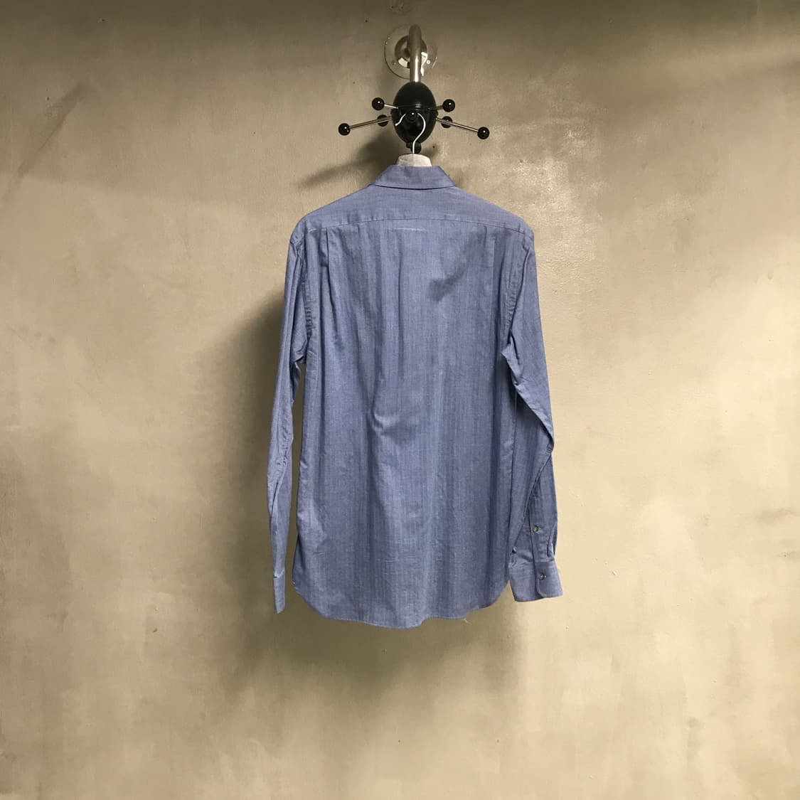 폴로 랄프로렌 솔리드 셔츠 블루 39 상품이미지6