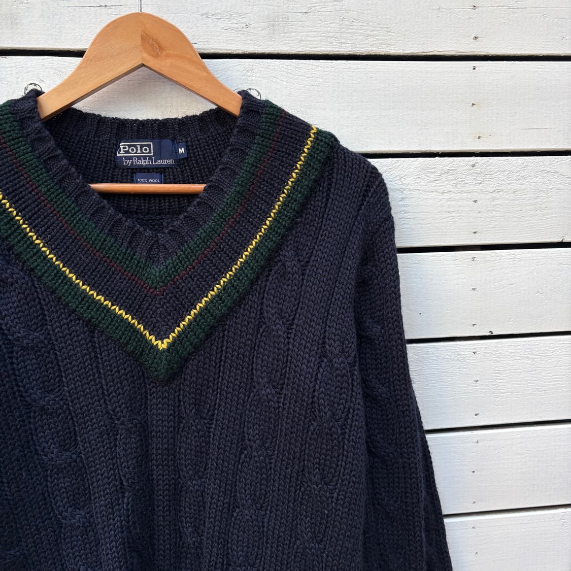 Polo 폴로 울 크리켓 니트 상품이미지3