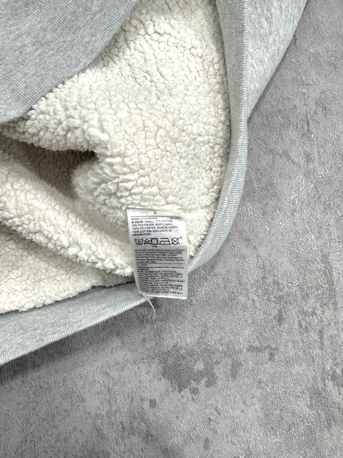 갭 쉐르파 후드 집업 상품이미지4