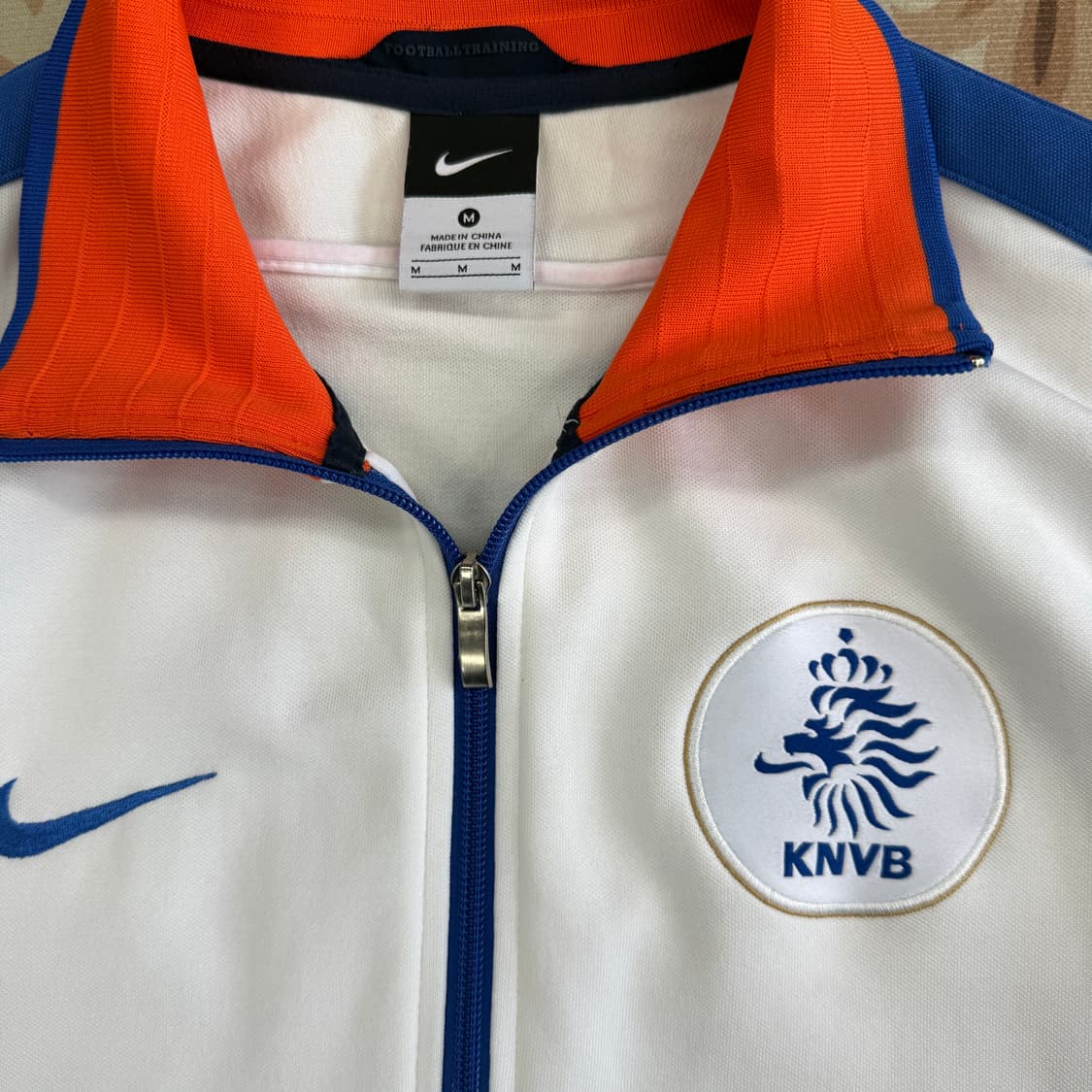 (M)10s 나이키 NIKE 네덜란드 국대 트랙탑 져지(화이트) 상품이미지2