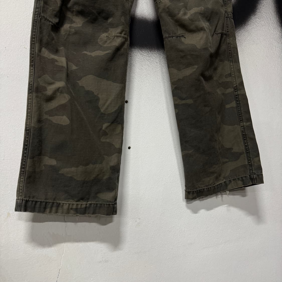 VTG 빈티지 우드랜드 풀 카모 와이드 카고 팬츠 상품이미지6