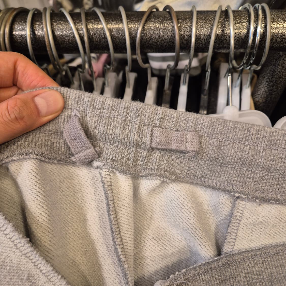 30~32인치 노스페이스 그레이 트레이닝팬츠  상품이미지6