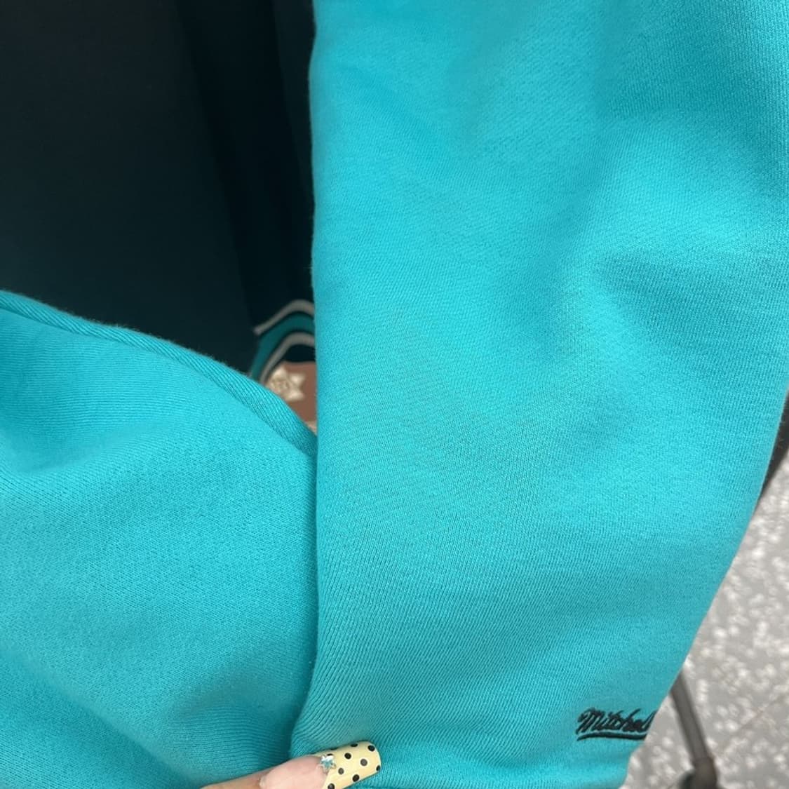 미첼엔네스 NBA 희귀 레트로 벤쿠버 그리즐리 바시티자켓 L C09983 상품이미지8