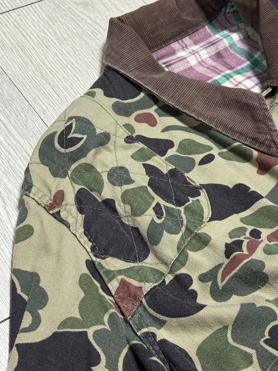 Duck Camo Hunting Jacket 덕카모 헌팅자켓 상품이미지5