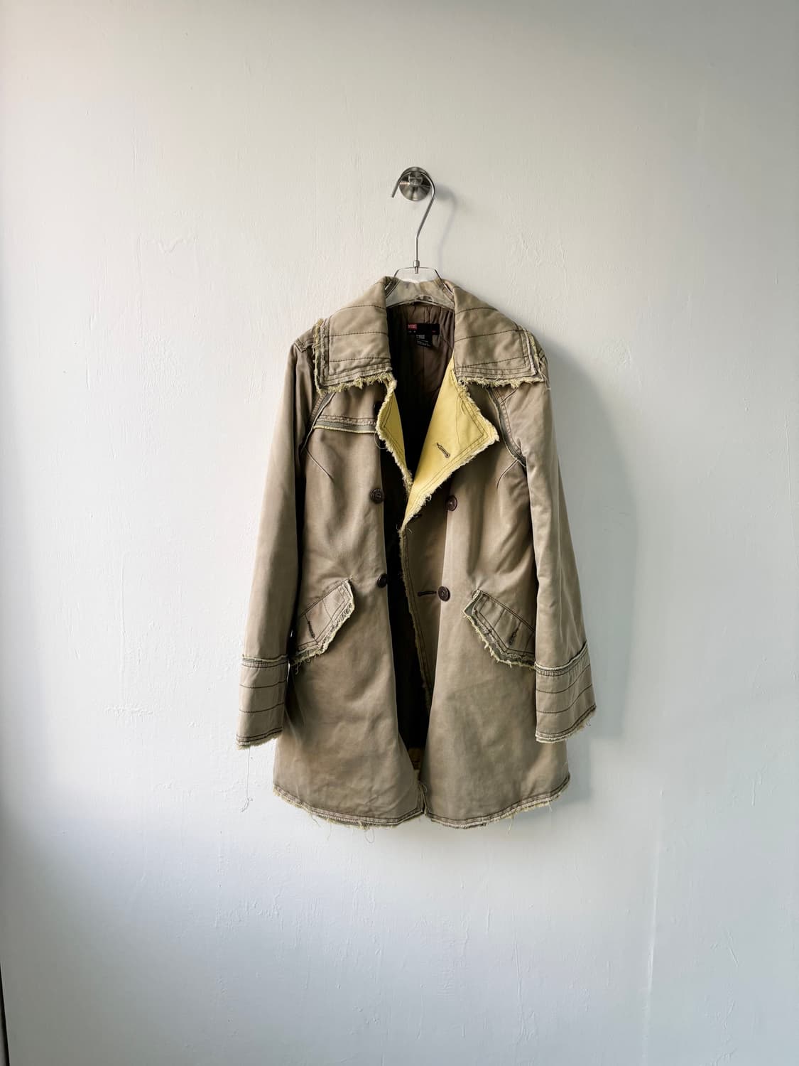 디젤 그런지 더블 코트 상품이미지6