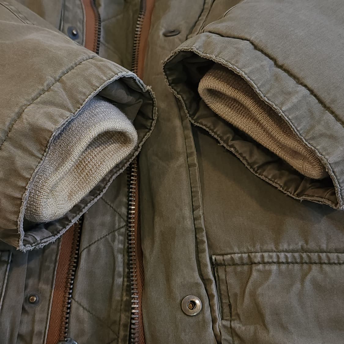 폴로 랄프로렌 밀리터리 b9 다운파카 M 상품이미지8