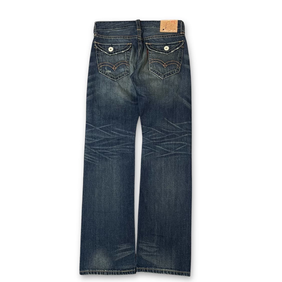 (32) 리바이스 523 워싱 데님 팬츠 상품이미지2