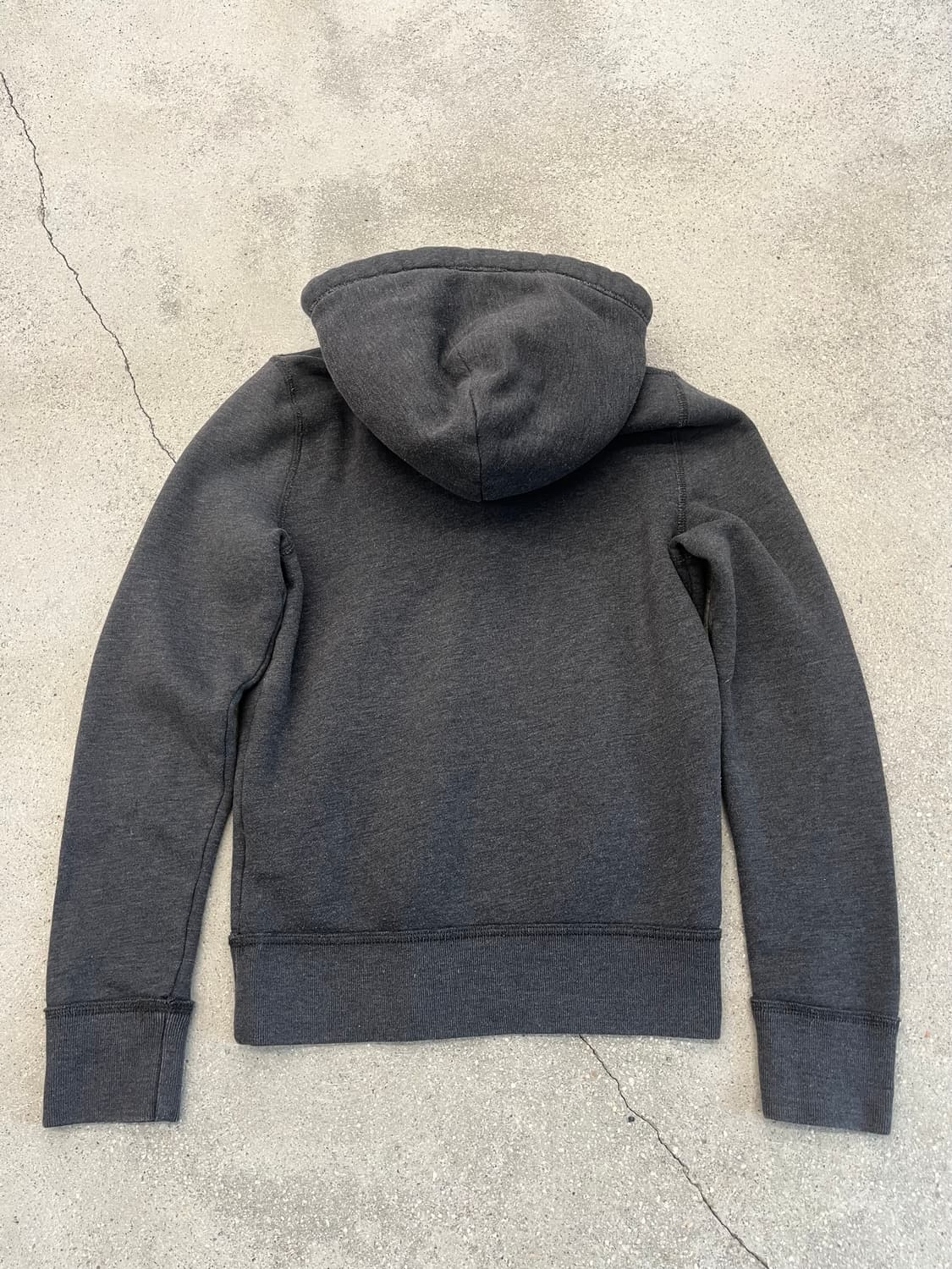 Hollister 챠콜 집업 후드 상품이미지5