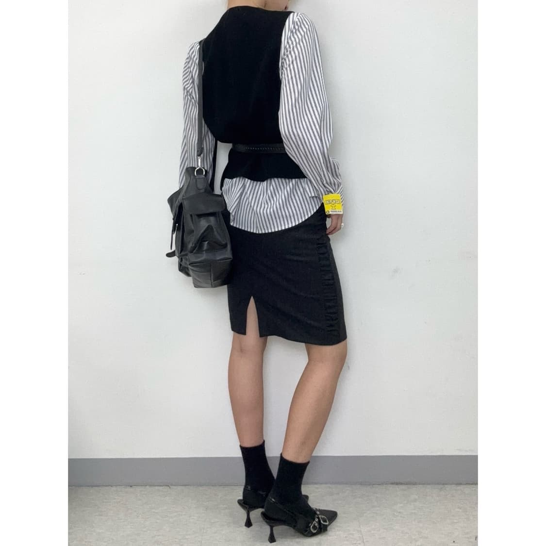 빈티지 블랙 베스트 상품이미지4