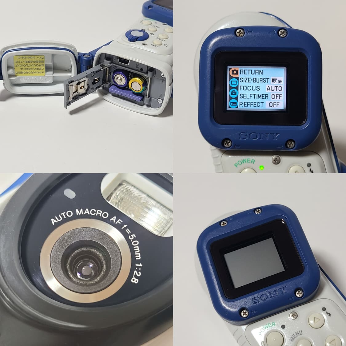 소니 사이버샷 DSC-U60 빈티지 디카 디지털카메라 상품이미지9