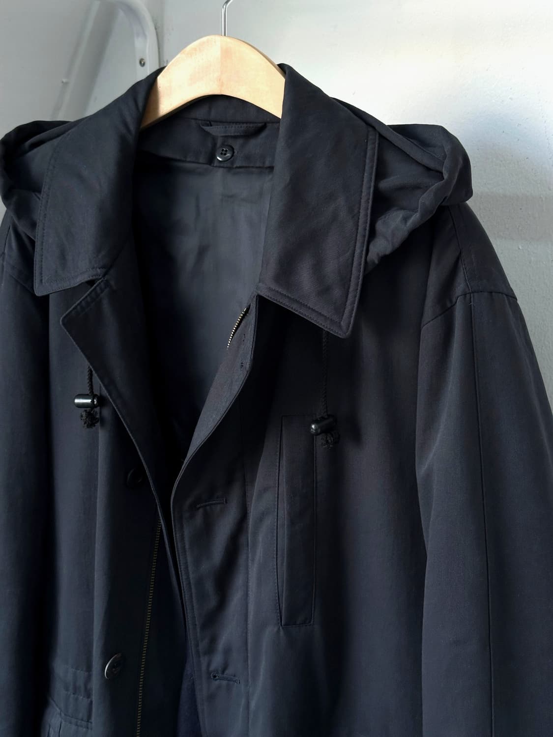 Soft fabric 2way linner mil coat 상품이미지2