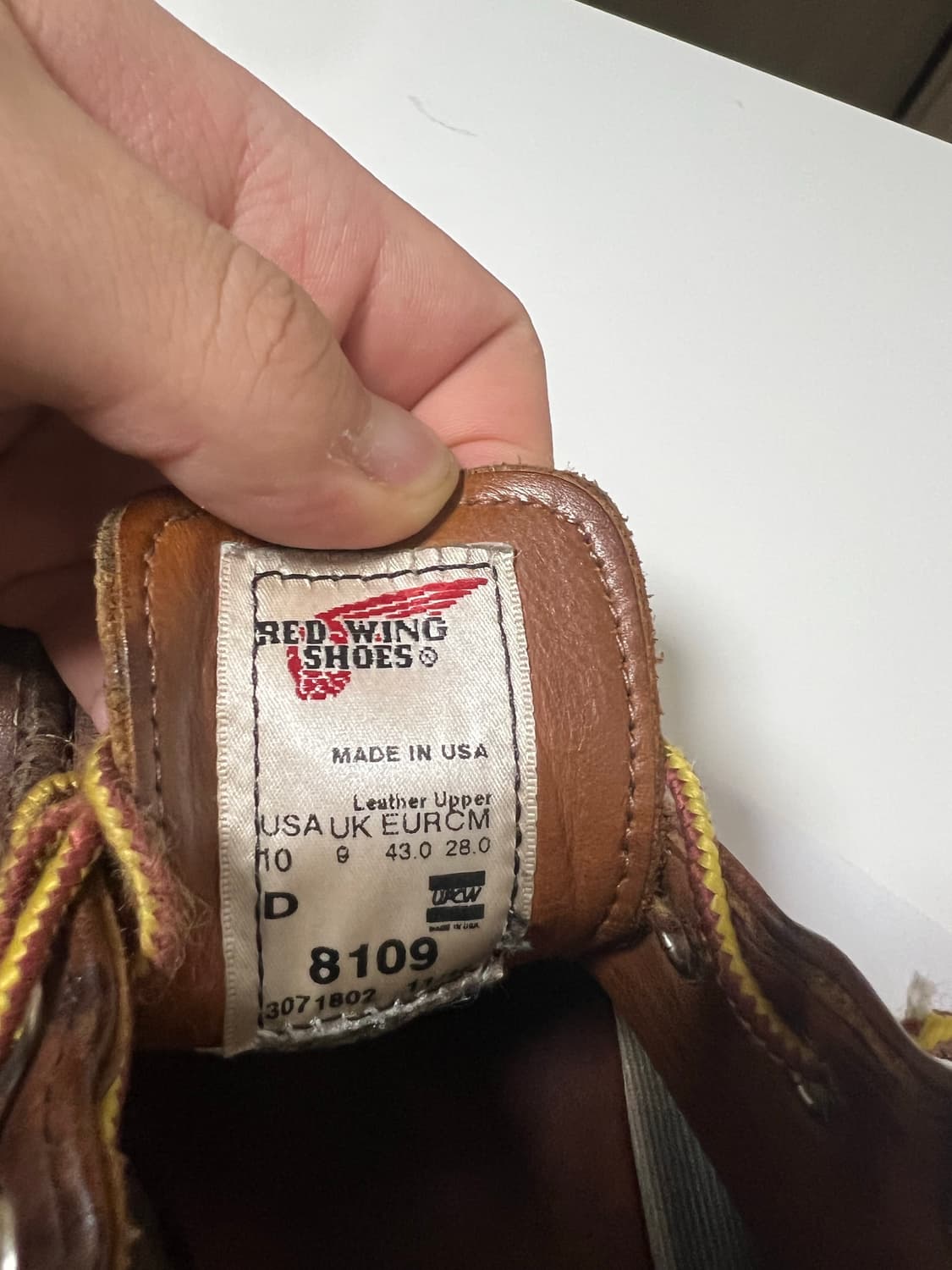 레드윙 8109 (10D) (280) 상품이미지3