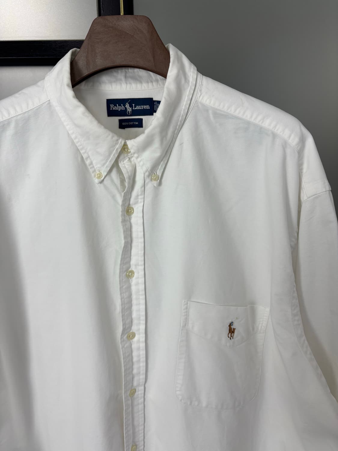  [5XL]POLO폴로 멀티포니 화이트 셔츠 상품이미지2