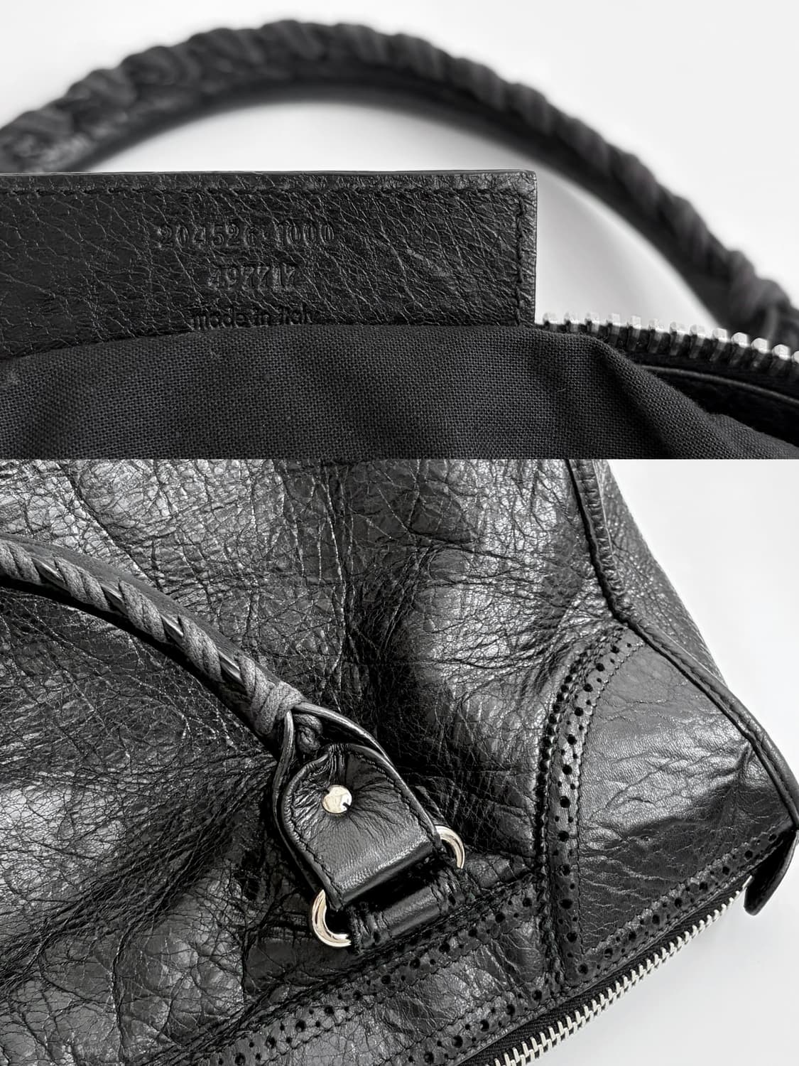 발렌시아가 클래식 커버징 워크백 판매합니다. 상품이미지7