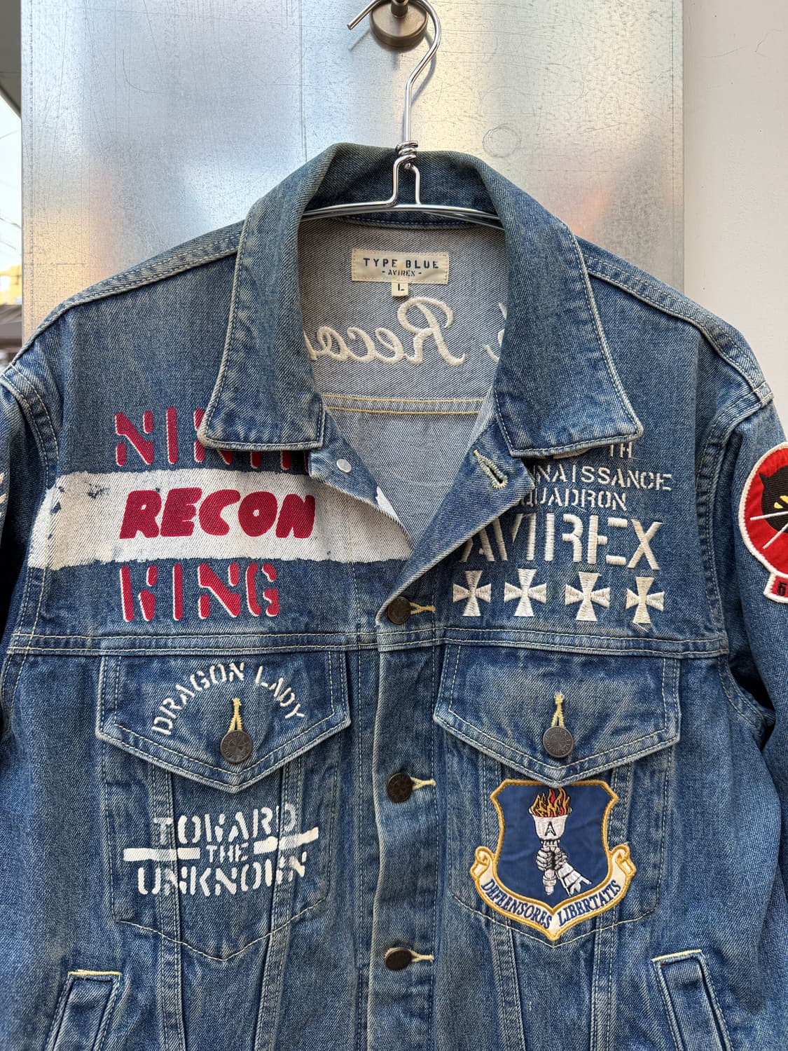 AVIREX TYPE BLUE 아비렉스 상품이미지3