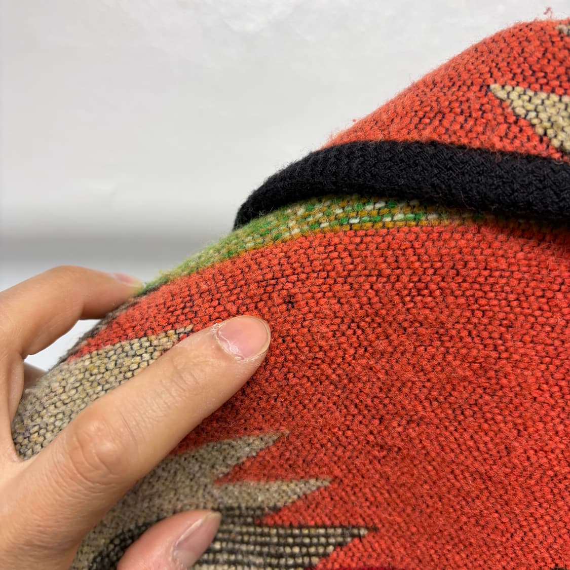 빈티지 치마요 패턴 자켓 상품이미지3