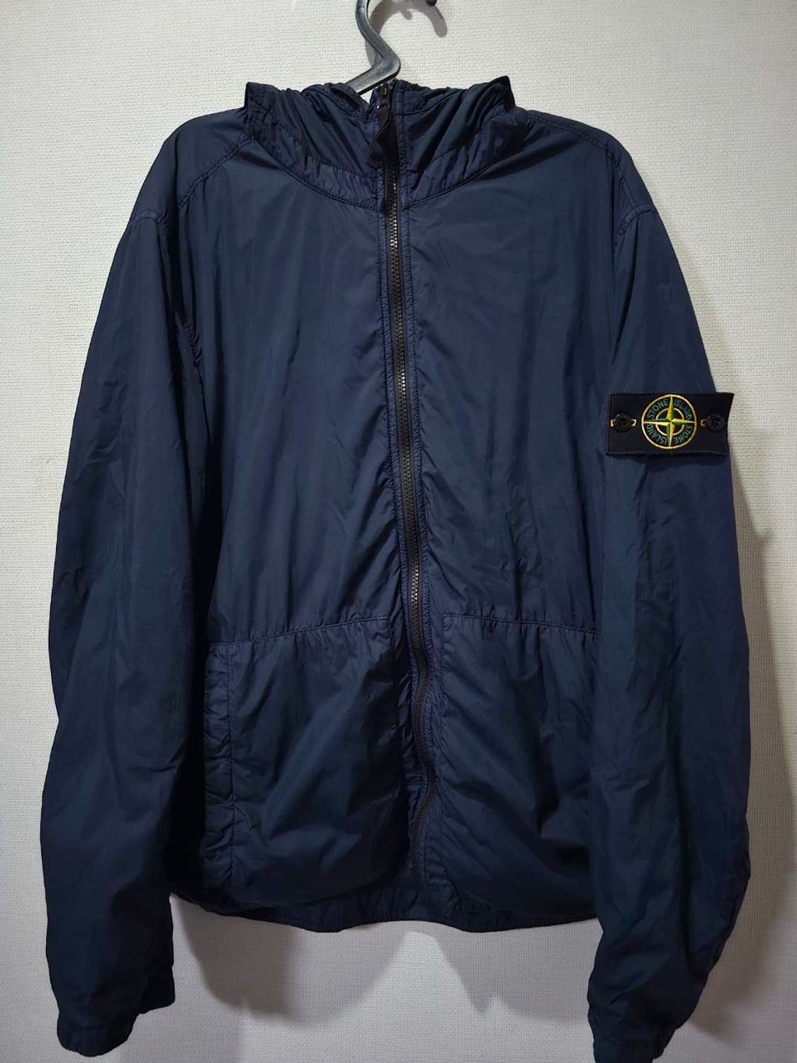 정품 스톤아일랜드 크링클랩스 후드 자켓 100 / L 상품이미지1