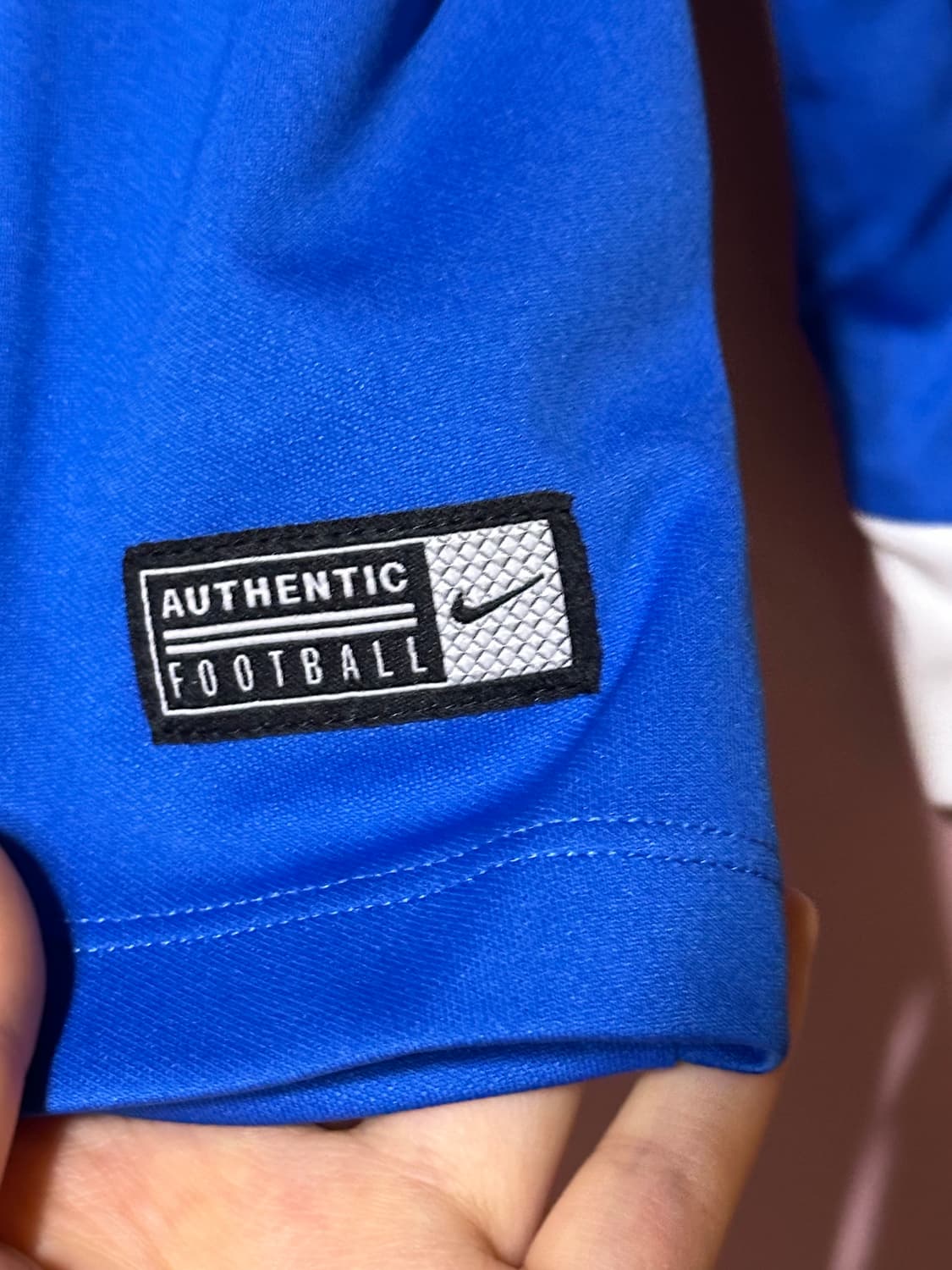 나이키 드라이핏 나이키티 나이키 블루 기능성 긴팔티 S 포카리깔 상품이미지5