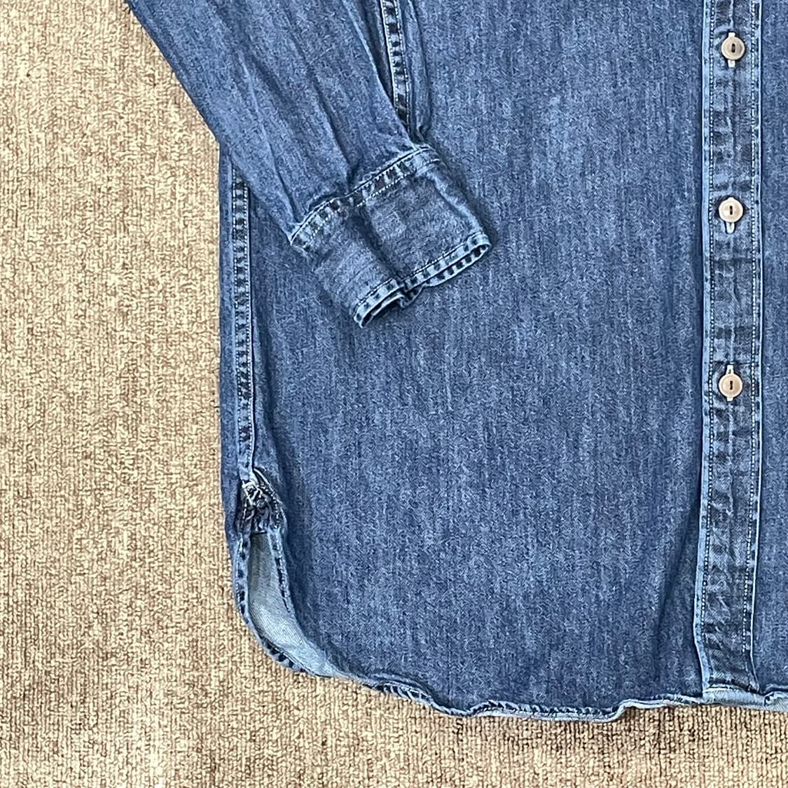 (L) J.Crew 제이 크루 빈티지 데님 셔츠 상품이미지3