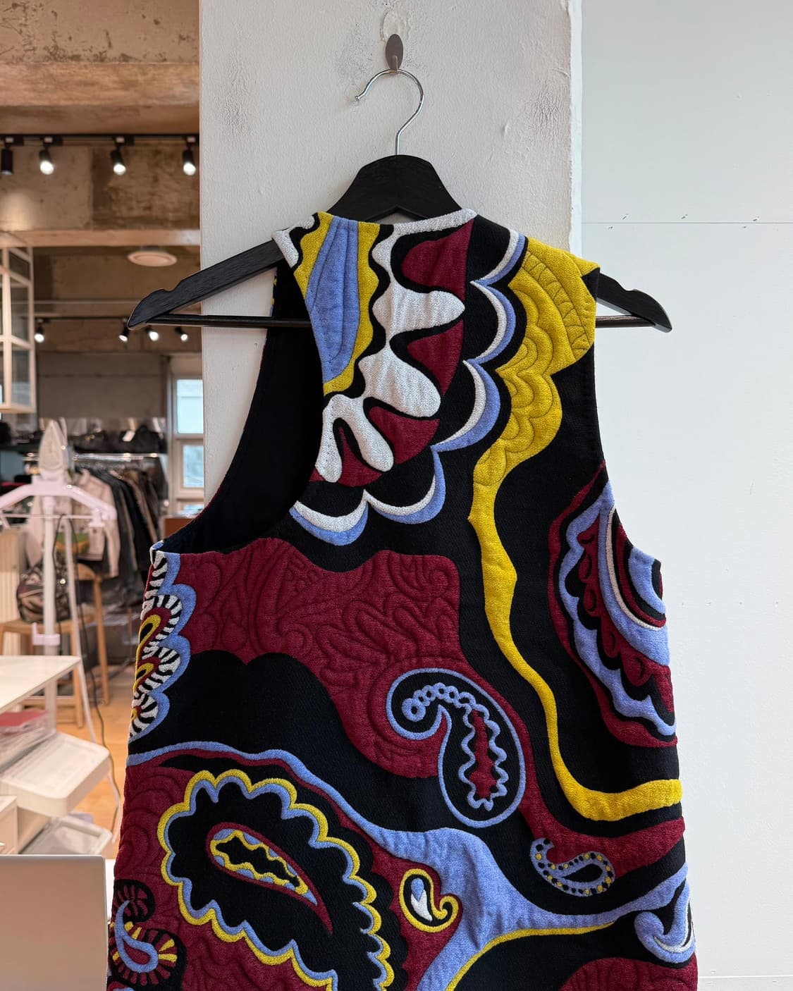 에밀리오 푸치 멀티컬러 퀼팅 슬리브리스 드레스 상품이미지6