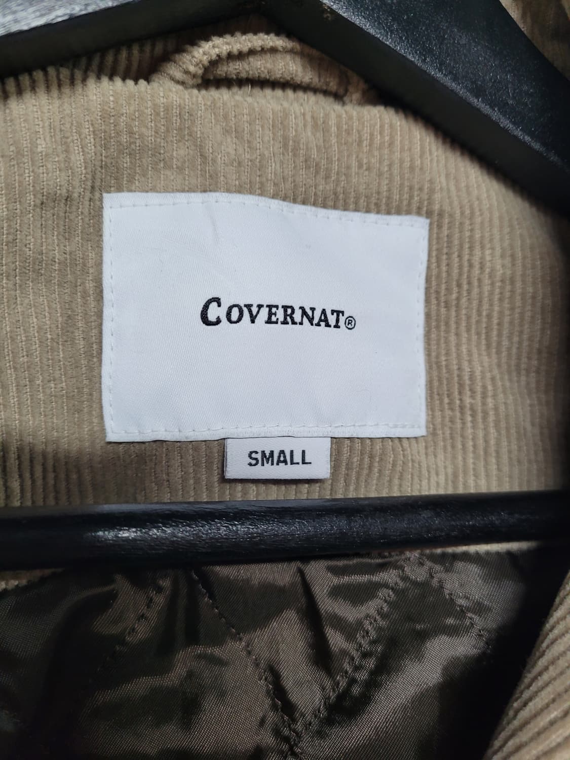 커버낫 월계관 코듀로이 패딩 자켓 (여성오버핏) 상품이미지4