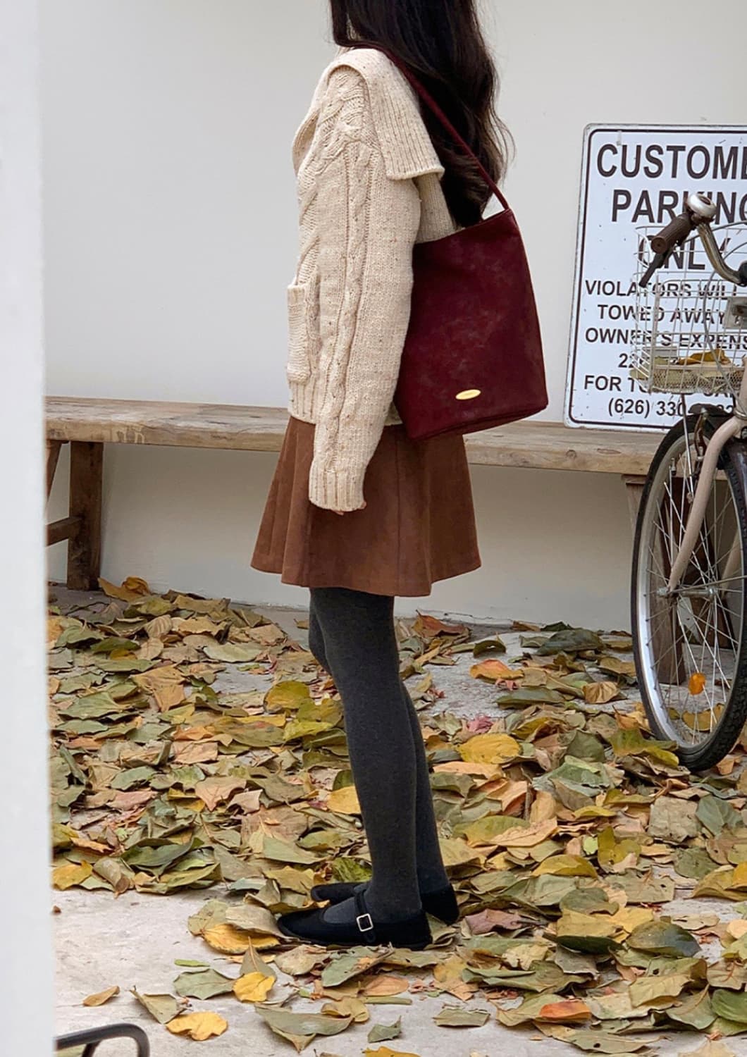 투아모 러브숄더백+파우치세트  상품이미지2