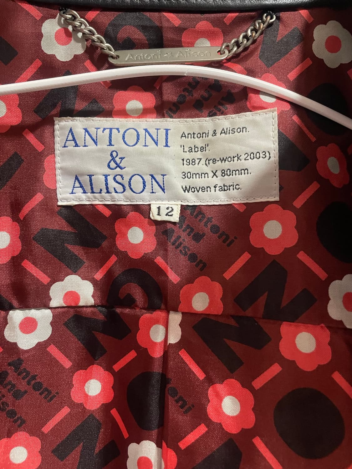 안토니&앨리슨 Antoni & Alison 양가죽재킷 상품이미지6