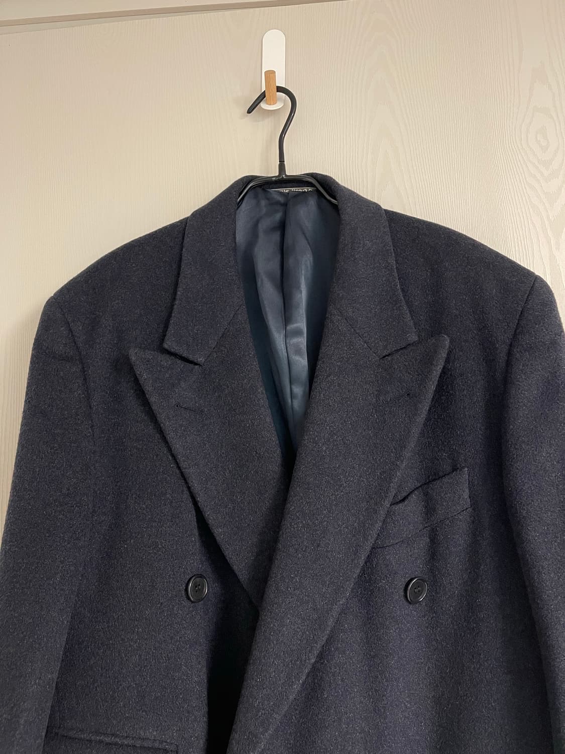 빈티지 발렌티노 꾸뛰르 캐시미어100%더블 롱 코트 48R 상품이미지2