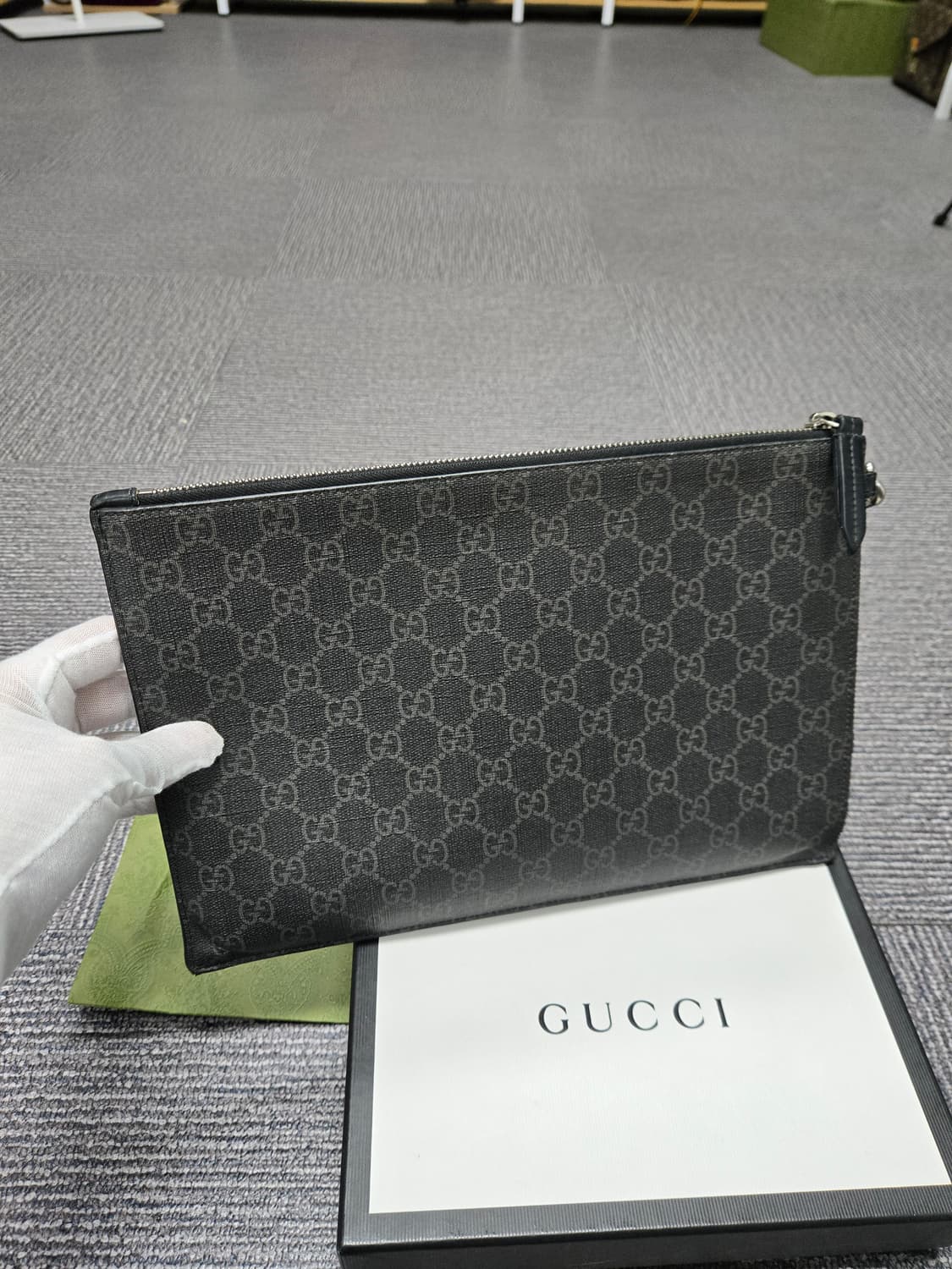 [특가][정품] 구찌 킹스네이크 클러치백 상품이미지2