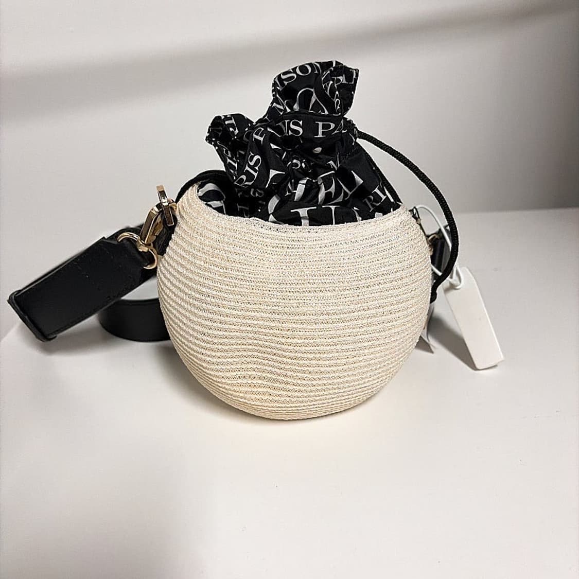 (정품/새상품) 메종 미쉘 스칼렛 라피아 미니 크로스백 상품이미지4